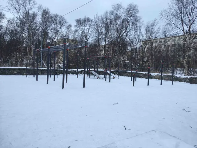 Calisthenics Park at улица Ломоносова, Североморск