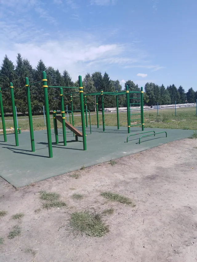 Calisthenics Park at Спортивная улица, Горшечное