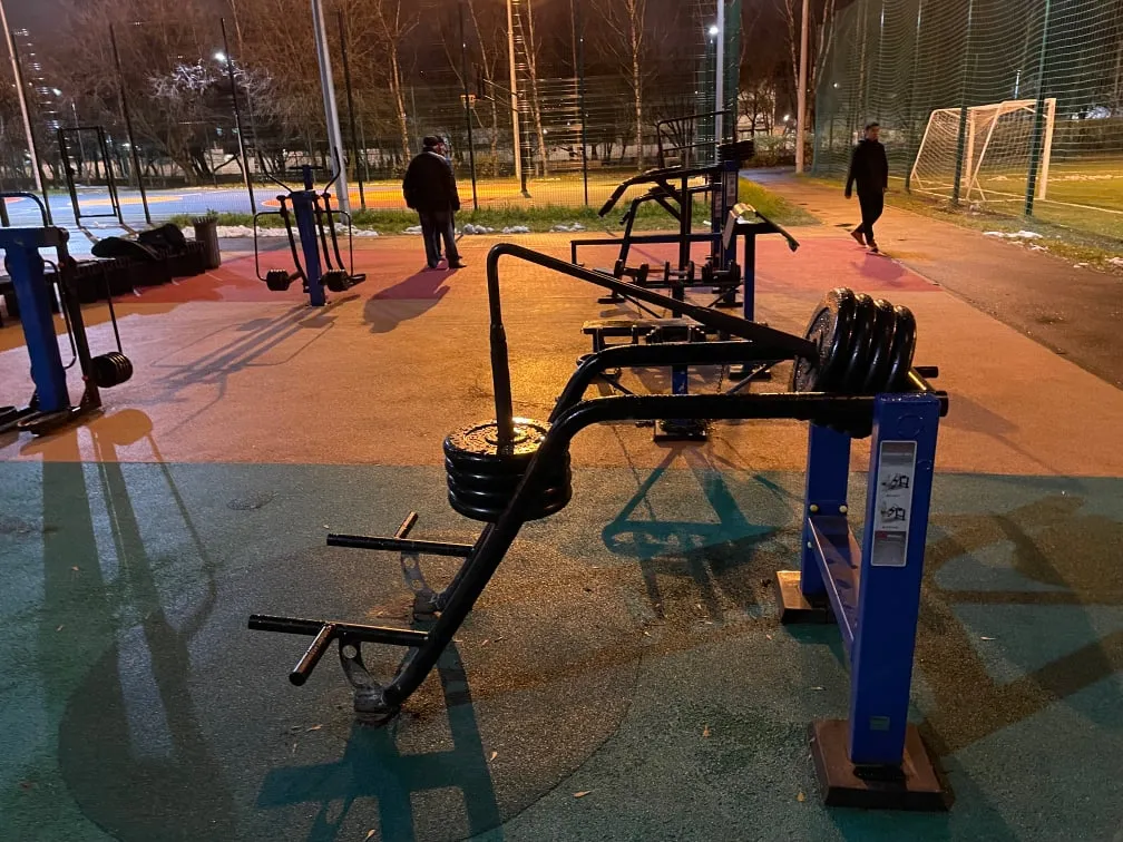 Parallel Gym Bars at Calisthenics Park at набережная Говорухина, Москва – photo 2 of 3