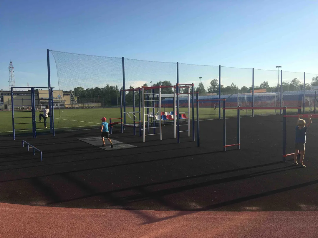 Parallel Gym Bars at Calisthenics Park at ДЮСШ, Сланцы – photo 2 of 2