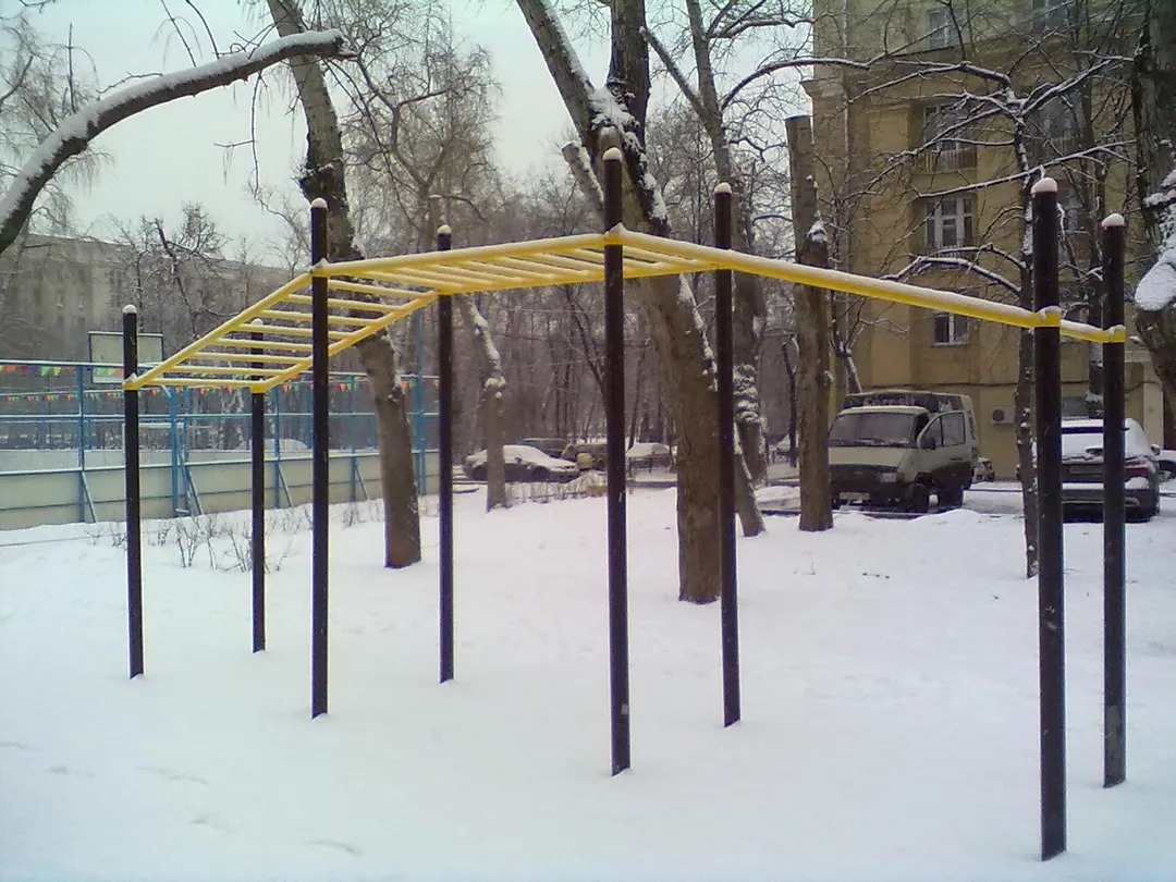 Monkey Bars la Calisthenics Park at 1-я Фрунзенская улица, Москва – fotografia 3 din 3