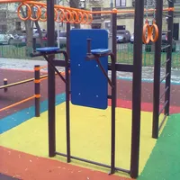 Calisthenics Park at Фрунзенская набережная, Москва - thumbnail 4