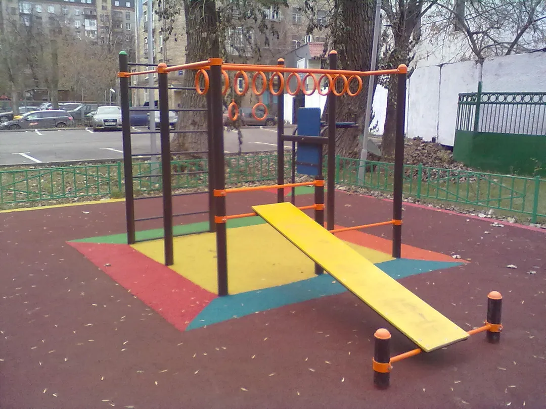 Monkey Bars la Calisthenics Park at Фрунзенская набережная, Москва – fotografia 3 din 4