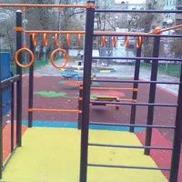 Calisthenics Park at Фрунзенская набережная, Москва - thumbnail 2