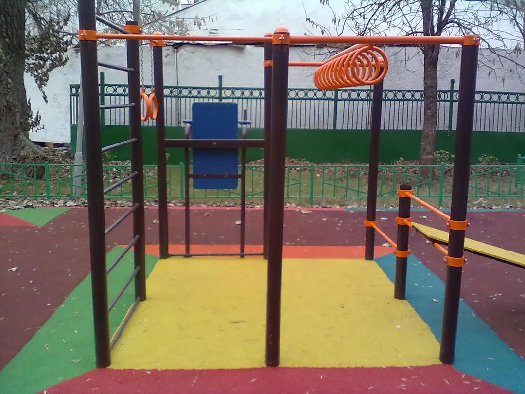 Bară de tracțiuni la Calisthenics Park at Фрунзенская набережная, Москва – fotografia 1 din 4