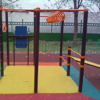Calisthenics Park at Фрунзенская набережная, Москва - thumbnail 1