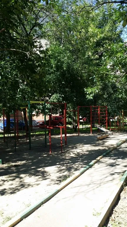 Bare paralele la Calisthenics Park at улица Юннатов, Москва – fotografia 2 din 3