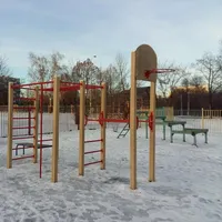 Calisthenics Park at Кировоградская улица, Москва #wp2704 - thumbnail 4
