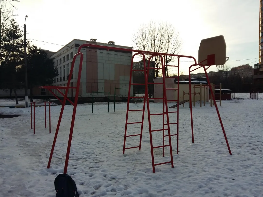 Barre de traction à Calisthenics Park at Кировоградская улица, Москва #wp2704 – photo 1 sur 5
