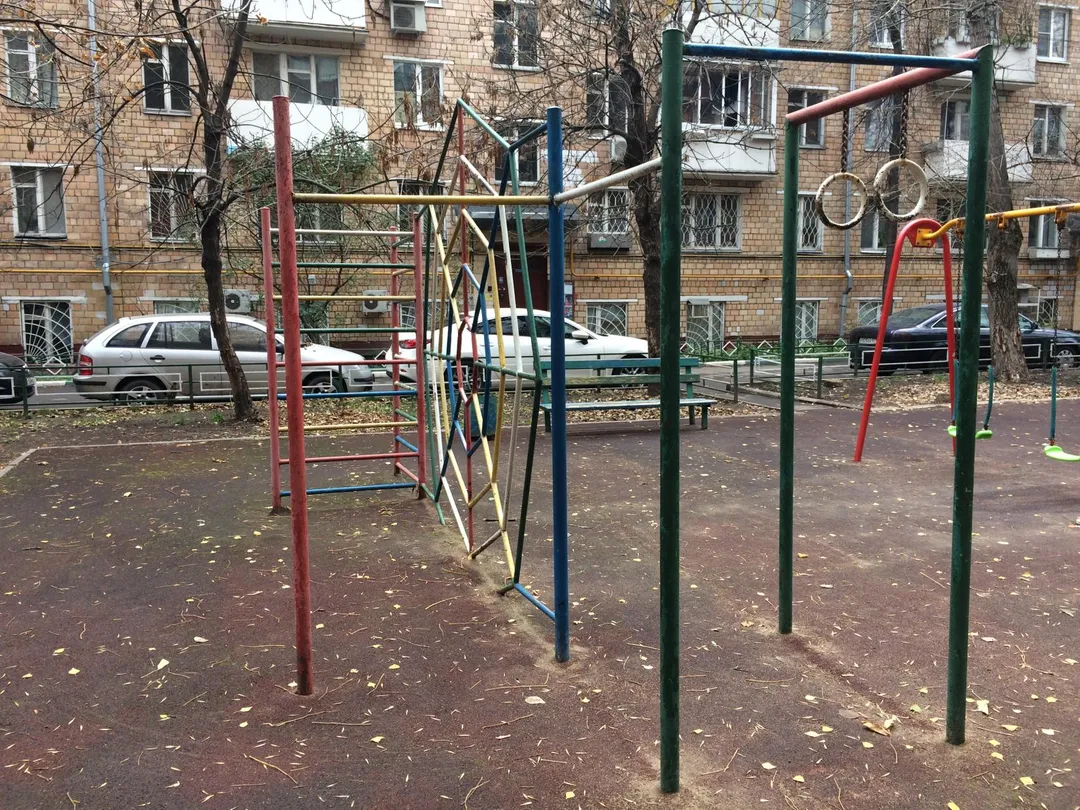 Inele de gimnastică la Calisthenics Park at улица Асеева, Москва – fotografia 3 din 4
