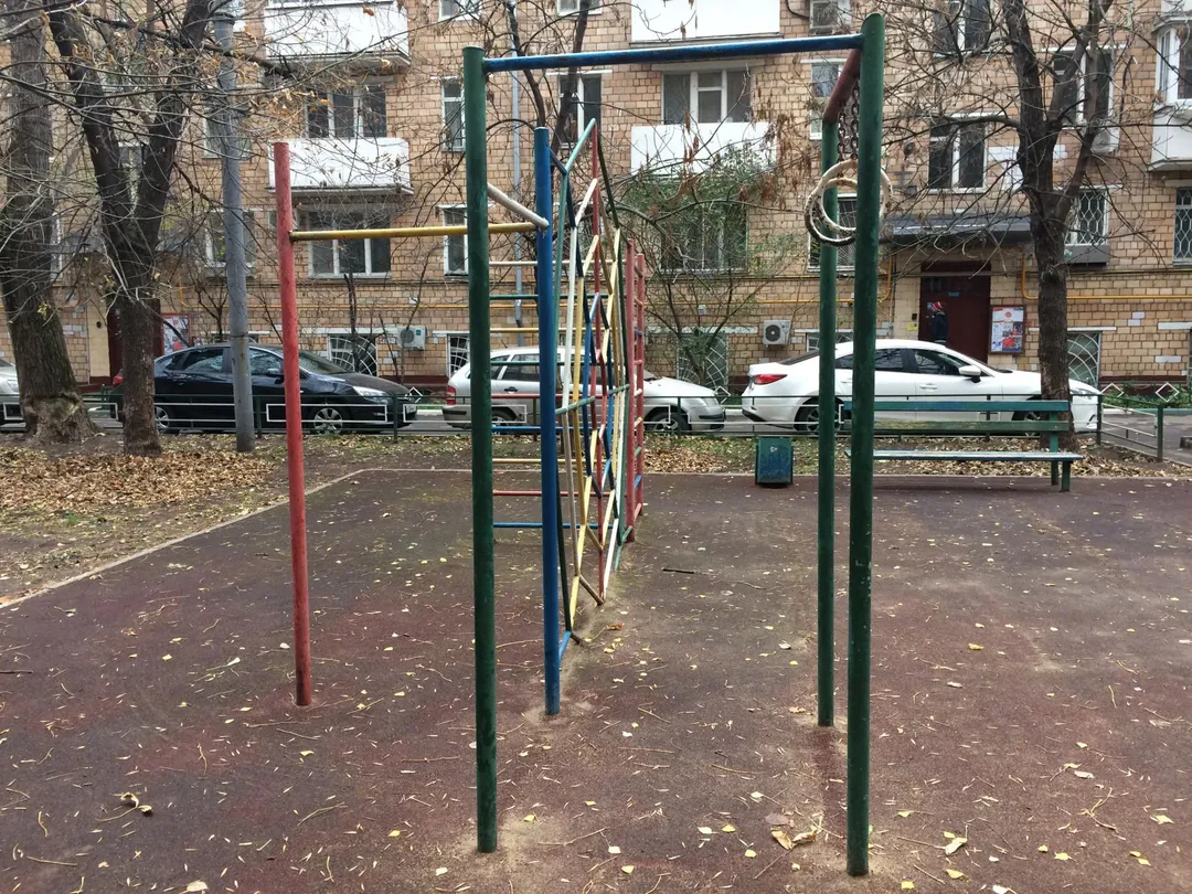 Bare paralele la Calisthenics Park at улица Асеева, Москва – fotografia 2 din 4
