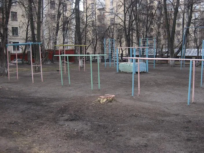 Турнік на майданчику Calisthenics Park at улица Сальвадора Альенде, Москва – фото 1 з 4