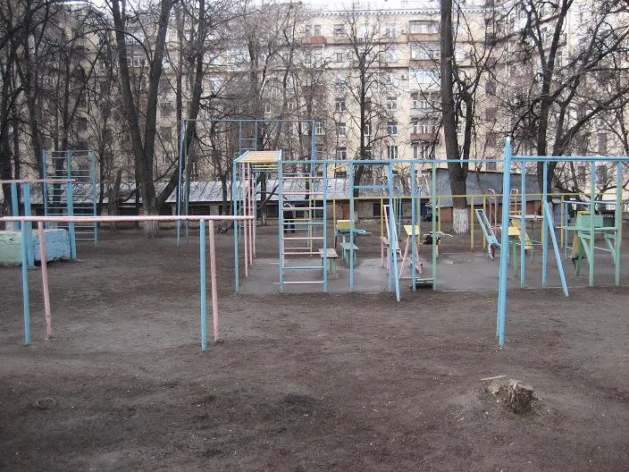 Бруси на майданчику Calisthenics Park at улица Сальвадора Альенде, Москва – фото 2 з 4