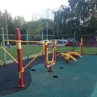 Calisthenics Park at улица Академика Полякова, Москва #wp2714 - thumbnail 1