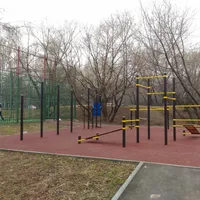 Calisthenics Park at улица Архитектора Власова, Москва #wp2720 - thumbnail 2
