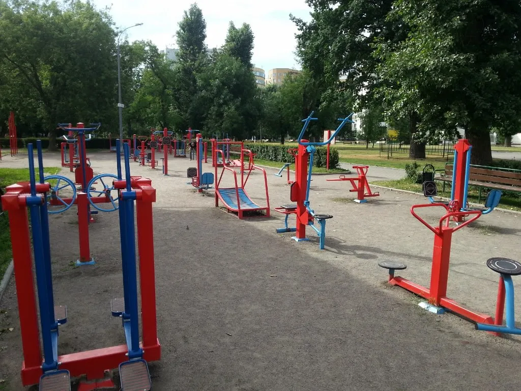 Monkey bar presso Calisthenics Park at Большой Факельный переулок, Москва – foto 3 di 4