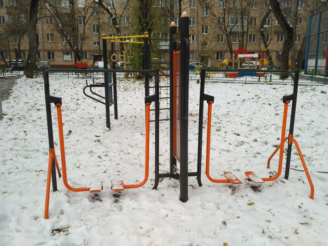 Gymnastic Rings at Calisthenics Park at Малый Песчаный переулок, Москва – photo 7 of 7