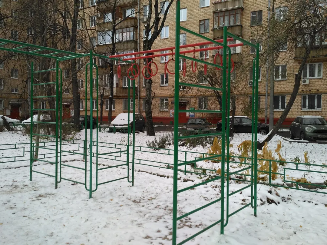 Pull Up Bar at Calisthenics Park at Малый Песчаный переулок, Москва – photo 1 of 7