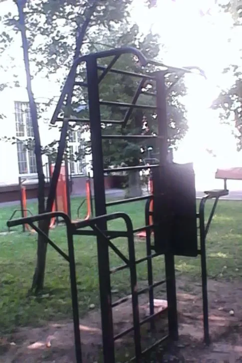 Sbarra per trazioni presso Calisthenics Park at Азовская улица, Москва – foto 1 di 4