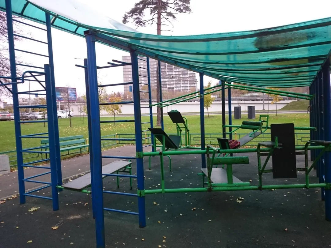 Pull Up Bar at Calisthenics Park at Ярославское шоссе (дублёр), Москва – photo 1 of 4