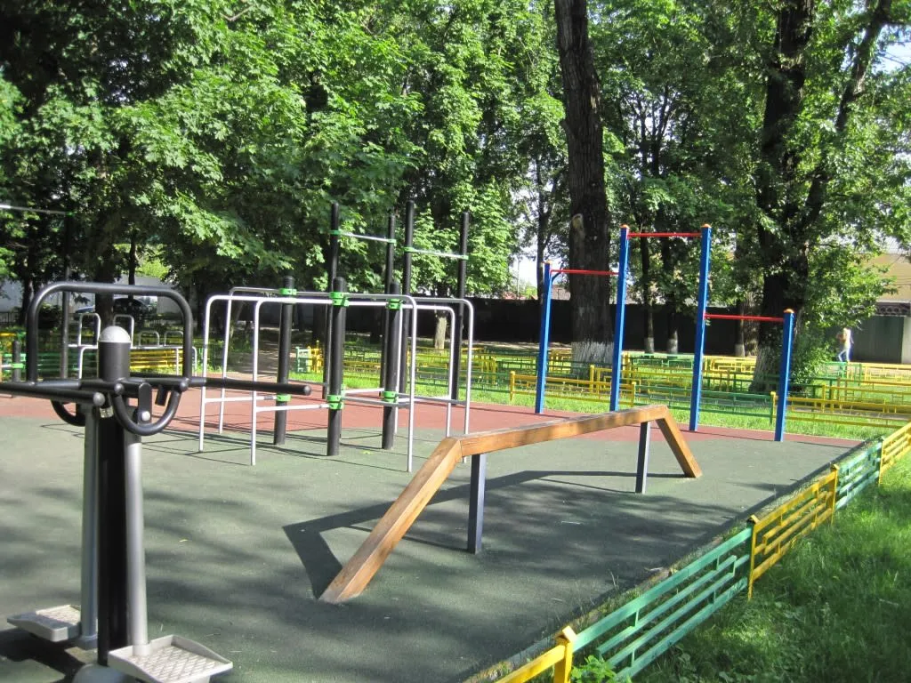 Klimmzugstange bei Calisthenics Park at проезд Ивана Паристого, Москва – Foto 1 von 2