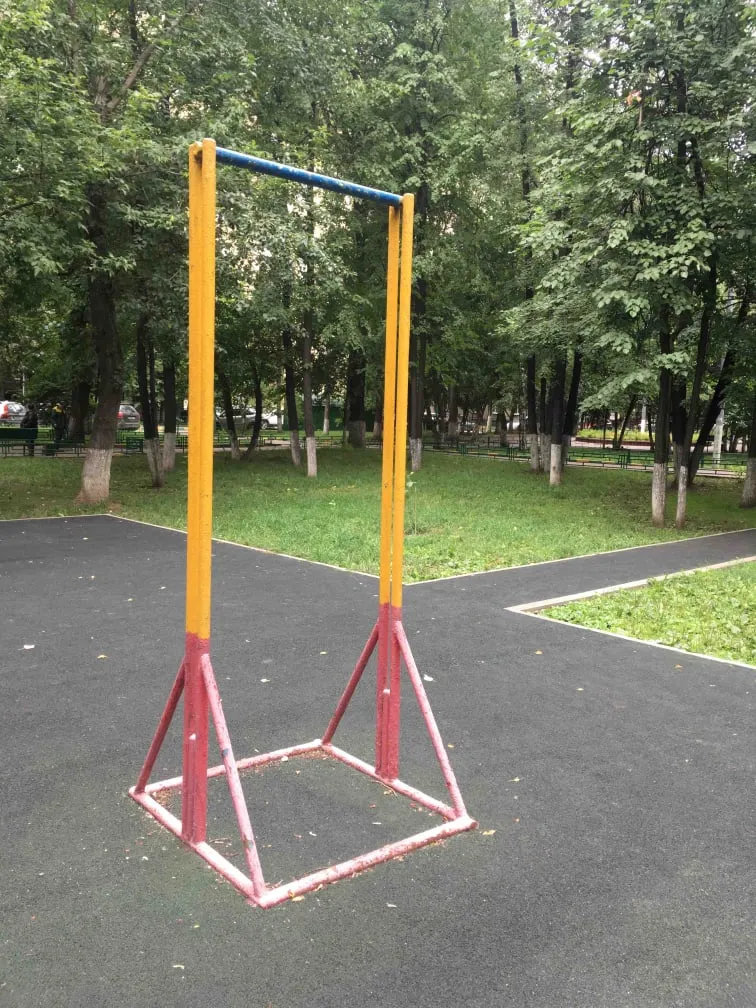 Barra de Dominadas en Calisthenics Park at проспект Вернадского (дублёр), Москва – foto 1 de 3