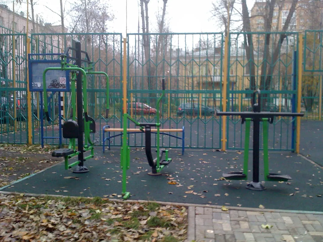 Langlauftrainer bei Calisthenics Park at улица Госпитальный Вал, Москва – Foto 2 von 2