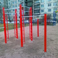 Calisthenics Park at Дунайский проспект, Санкт-Петербург #wp2745 - thumbnail 1