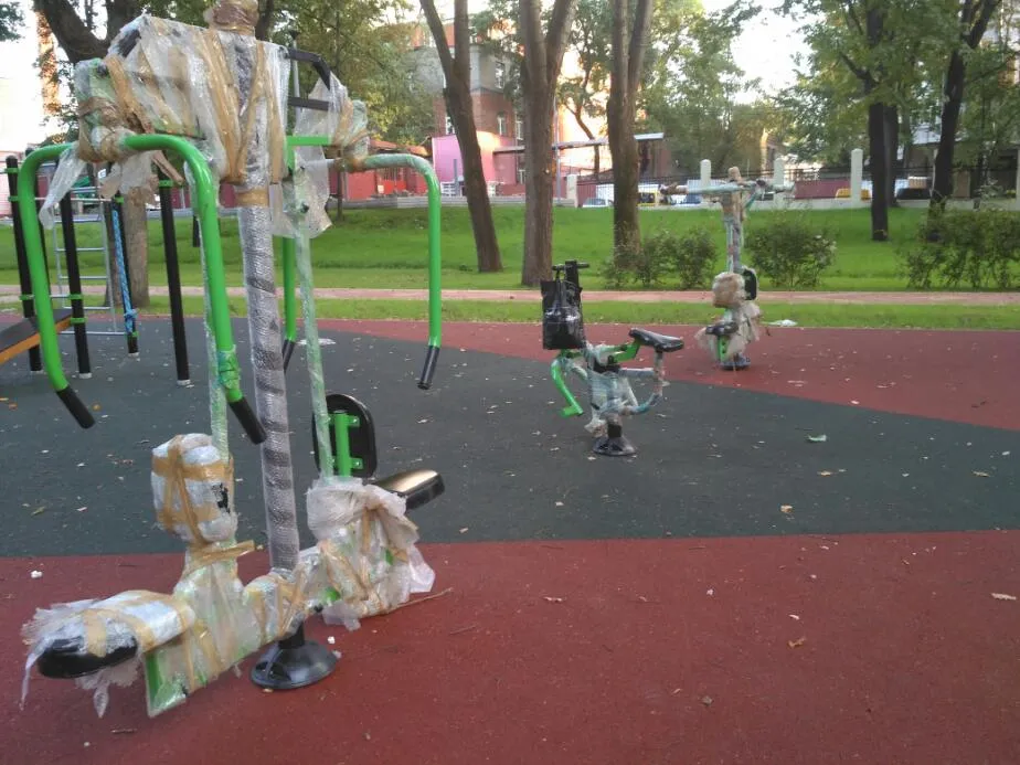 Barren bei Calisthenics Park at Золоторожская набережная, Москва – Foto 2 von 2