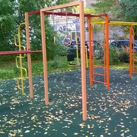 Calisthenics Park at Банный переулок, Москва #wp2758 - thumbnail 1