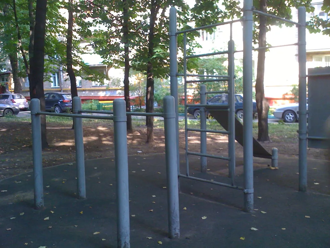 Bare paralele la Calisthenics Park at улица Семёновский Вал, Москва – fotografia 2 din 4