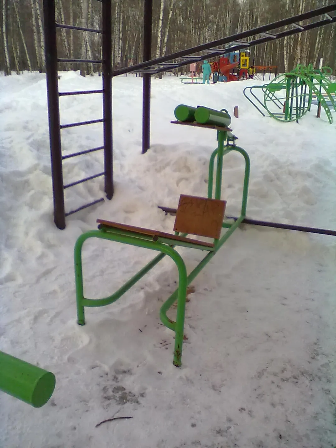 Monkey Bars la Calisthenics Park at Зональная улица, Москва – fotografia 3 din 9