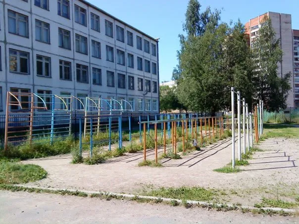 Bară de tracțiuni la Calisthenics Park at улица Композиторов, Санкт-Петербург – fotografia 1 din 2