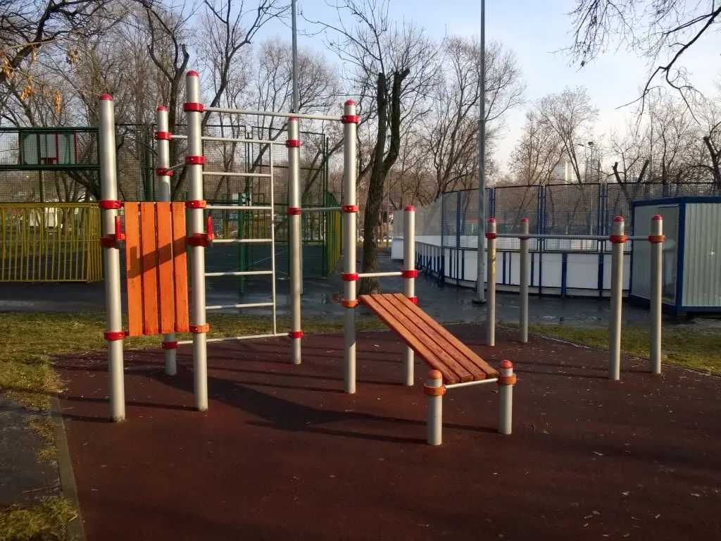 Bară de tracțiuni la Calisthenics Park at Новый проезд, Москва – fotografia 1 din 2
