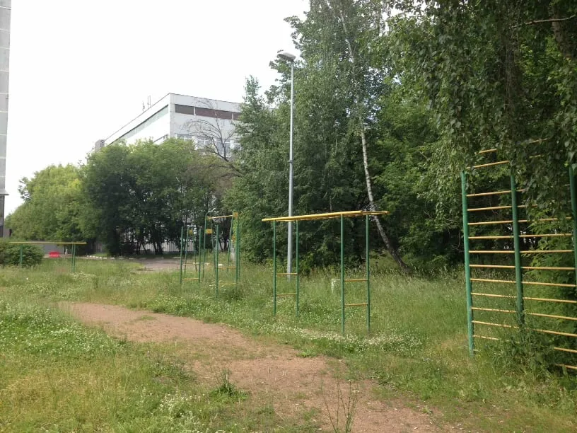 Barre de traction à Calisthenics Park at Хибинский переулок, Москва #wp2786 – photo 1 sur 3