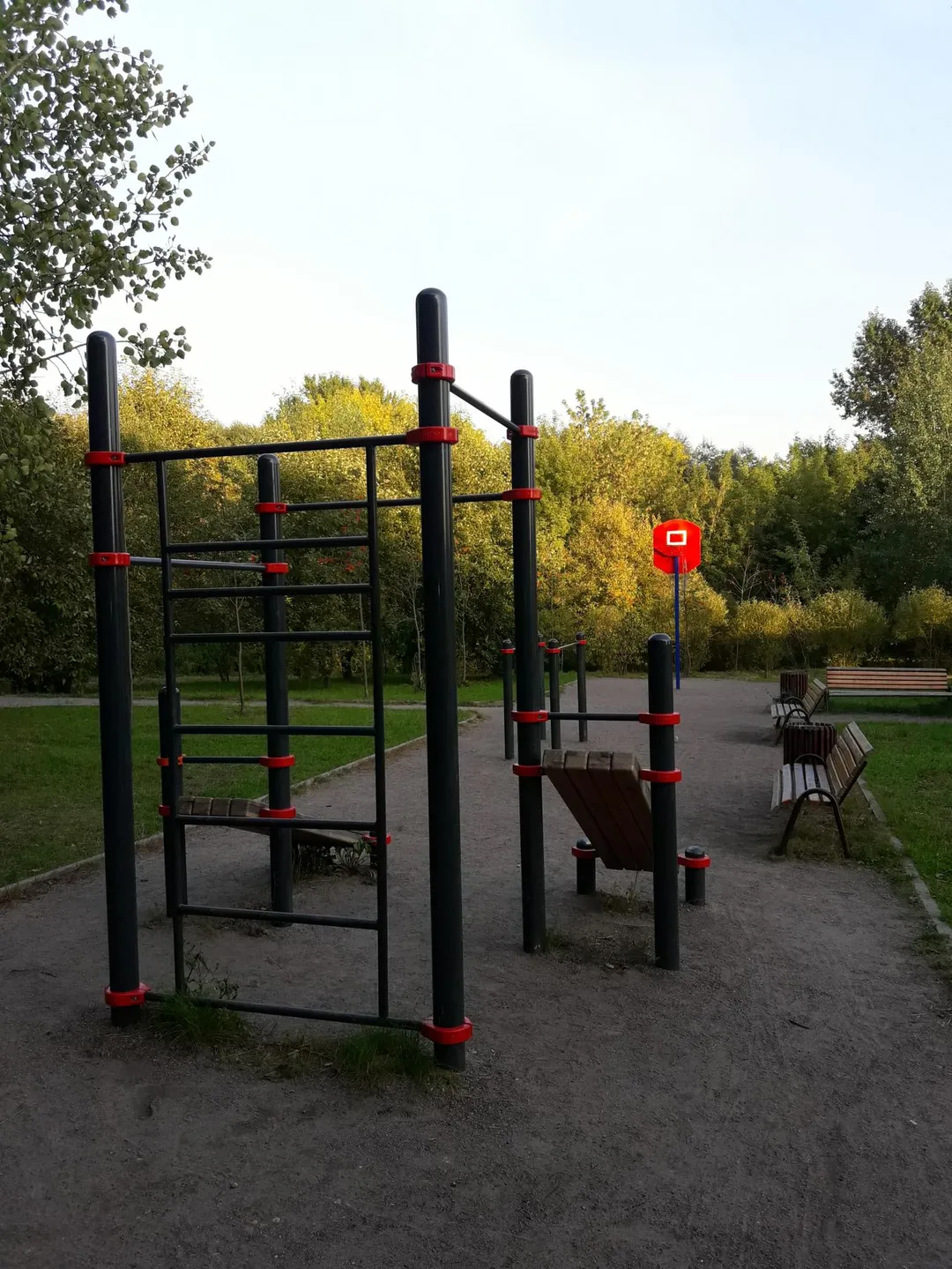 Bară de tracțiuni la Calisthenics Park at улица Светланова, Москва – fotografia 1 din 2