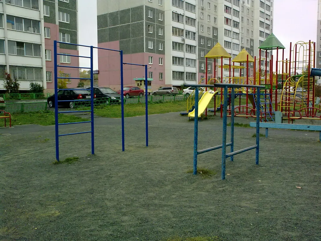 Spalier la Calisthenics Park at Молдавская улица, Челябинск – fotografia 4 din 4