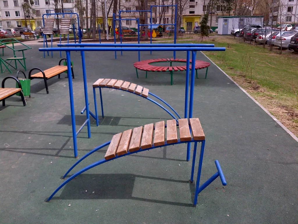 Бруси на майданчику Calisthenics Park at Смольная улица, Москва #wp2795 – фото 2 з 3