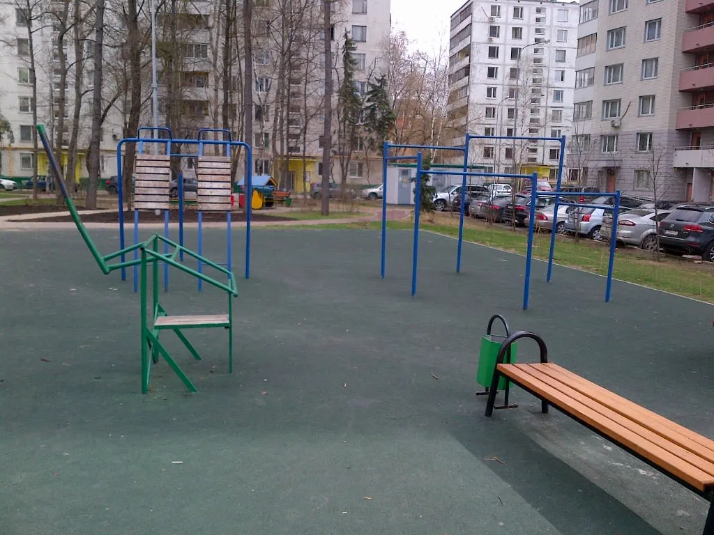 Турнік на майданчику Calisthenics Park at Смольная улица, Москва #wp2795 – фото 1 з 3