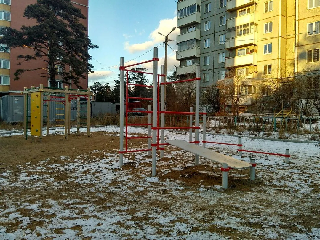 Spalliera presso Outdoor Gym in Центральный район, Чита #wp2801 – foto 3 di 6