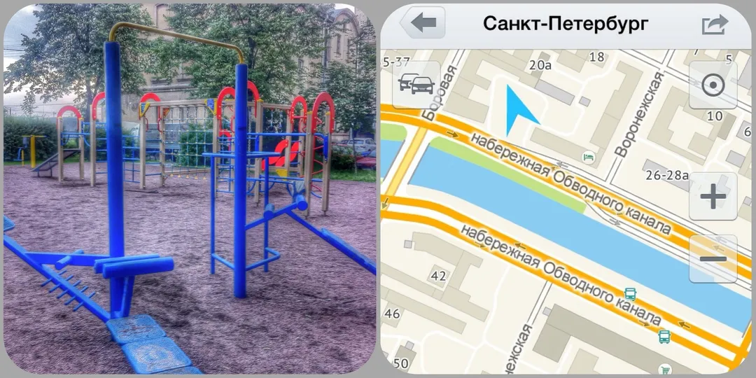 Sbarra per trazioni presso Calisthenics Park at Боровая улица, Санкт-Петербург – foto 1 di 1