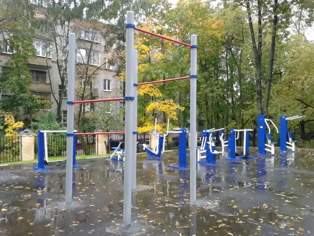 Sbarra per trazioni presso Calisthenics Park at Измайловский проспект, Москва #wp2827 – foto 1 di 2