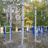 Calisthenics Park at Измайловский проспект, Москва #wp2827 - thumbnail 1