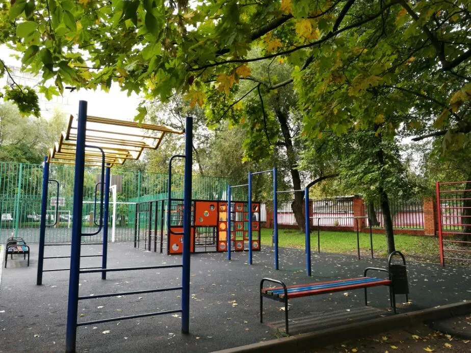 Barra de Dominadas en Calisthenics Park at Авангардная улица, Москва – foto 1 de 3