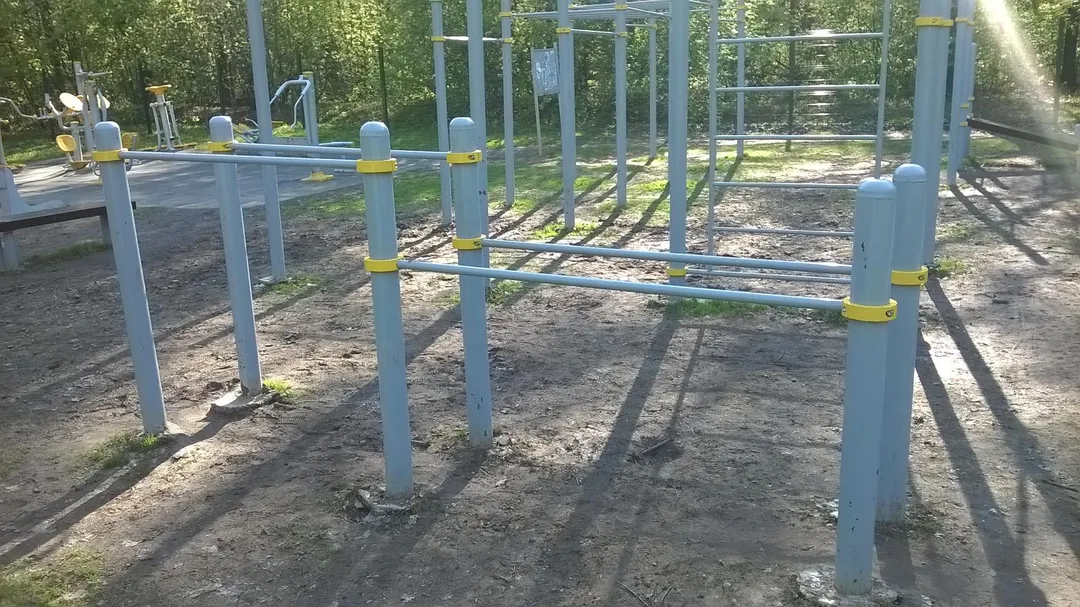 Monkey bar presso Calisthenics Park at Измайловский проспект, Москва #wp2831 – foto 3 di 10