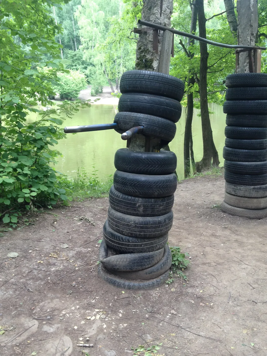 Flat Bench Press at Calisthenics Park at улица Академика Виноградова, Москва #wp2833 – photo 6 of 16
