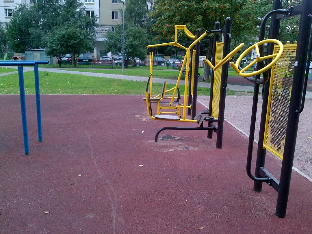 Sbarra per trazioni presso Calisthenics Park at улица Светланова, Москва #wp2834 – foto 3 di 3