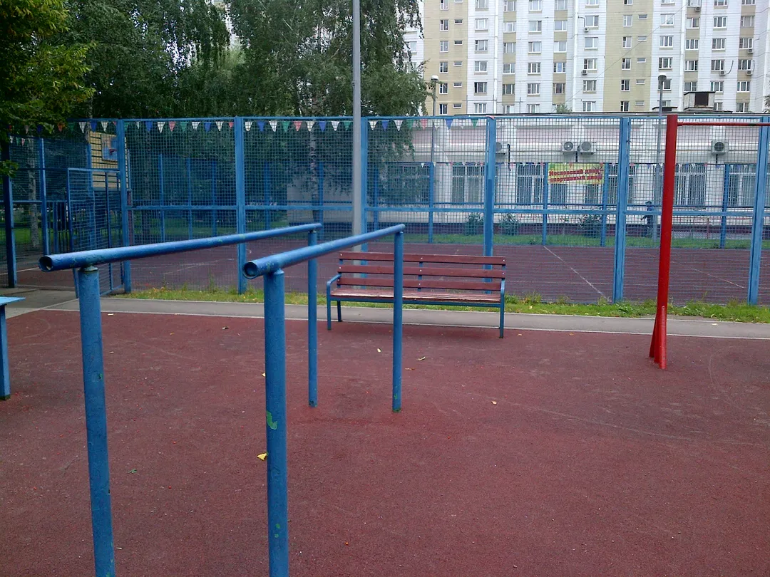 Sbarra per trazioni presso Calisthenics Park at улица Светланова, Москва #wp2834 – foto 1 di 3