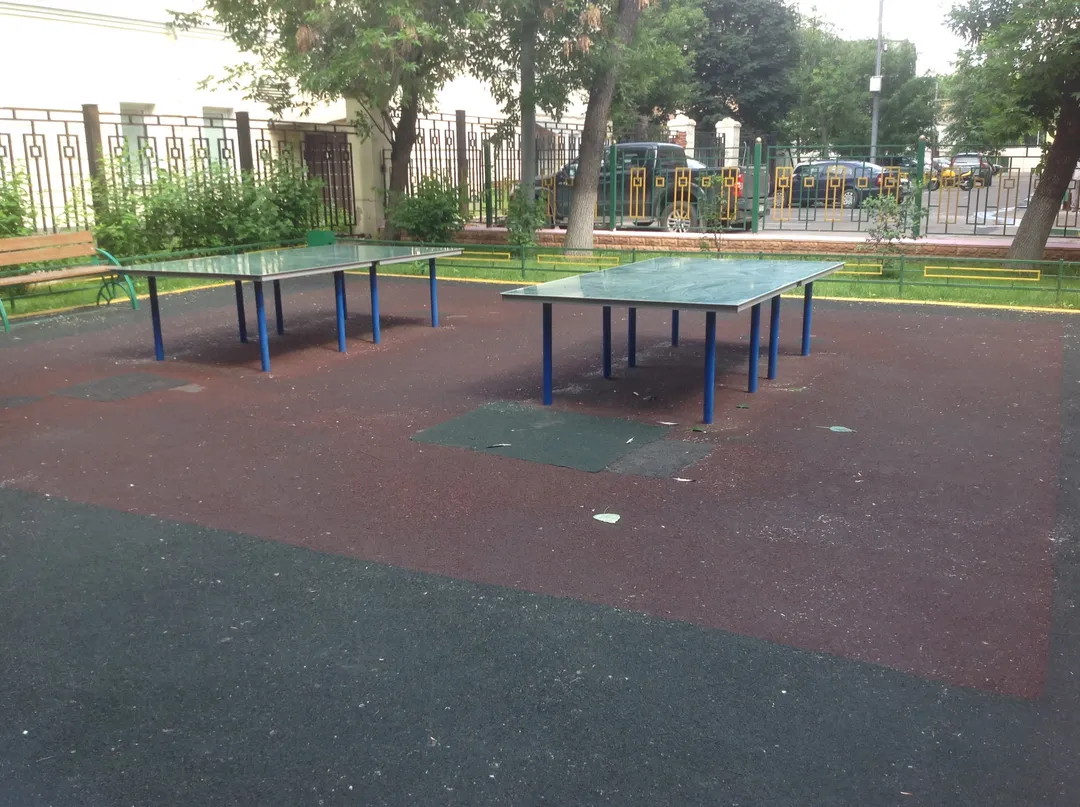Лавка для преса на майданчику Calisthenics Park at Энергетическая улица, Москва #wp2835 – фото 3 з 3