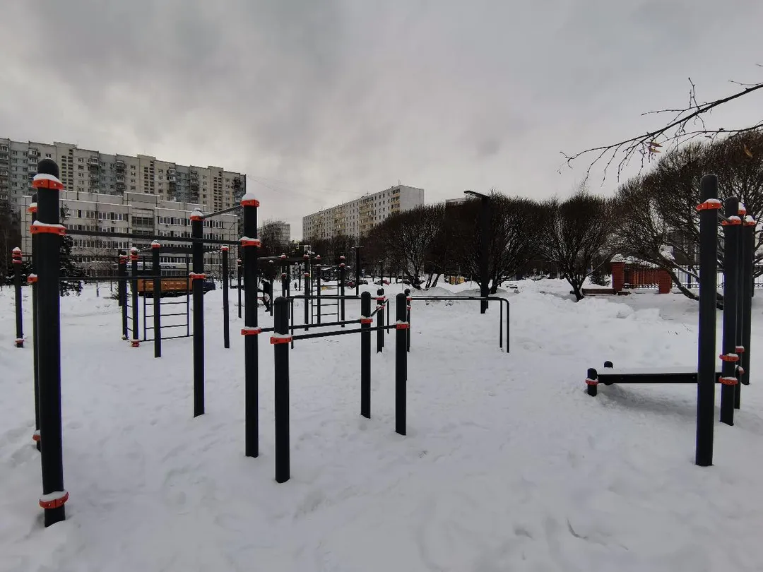 Bare paralele la Calisthenics Park at улица Пришвина, Москва – fotografia 2 din 5